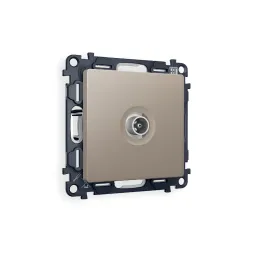 Комплект механизма TV розетки проходной 5-1000 MHz 4dB Ambrella Volt Alfa MA373030
