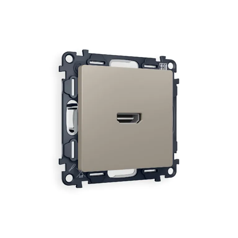 Комплект механизма розетки HDMI 2.0 40V/500mA 2.0GHz 5-18Gbit/s Ambrella Volt Alfa MA374010 в Нижнем Новгороде
