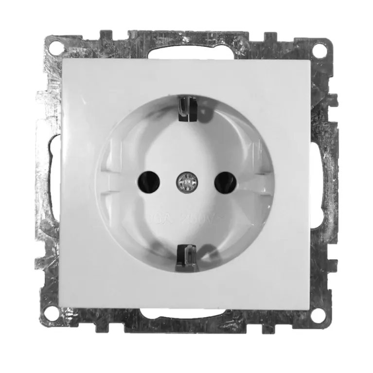Розетка 1-местная Stekker GLS16-7110-01 250В 16А с защитной шторкой 39304 в Нижнем Новгороде