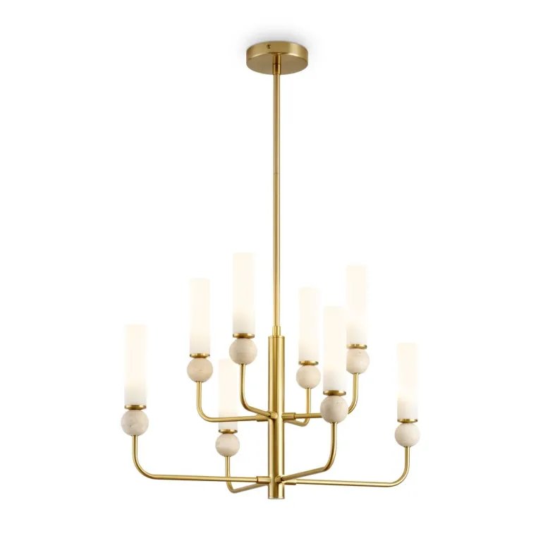 Люстра на штанге Freya Sunspot FR5482CL-08BS в Нижнем Новгороде