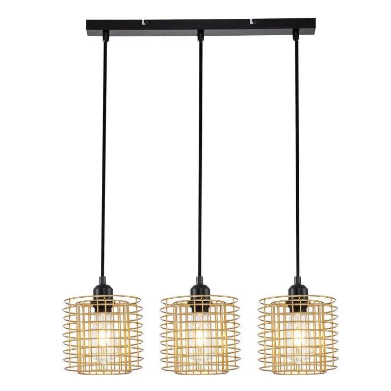 Подвесной светильник Escada Grid 10190/3S Gold в Нижнем Новгороде