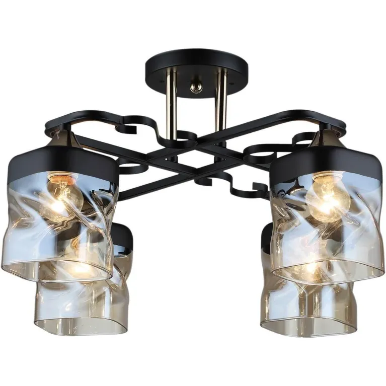 Потолочная люстра Reluce 04870-0.3-04 BK+FGD в Нижнем Новгороде
