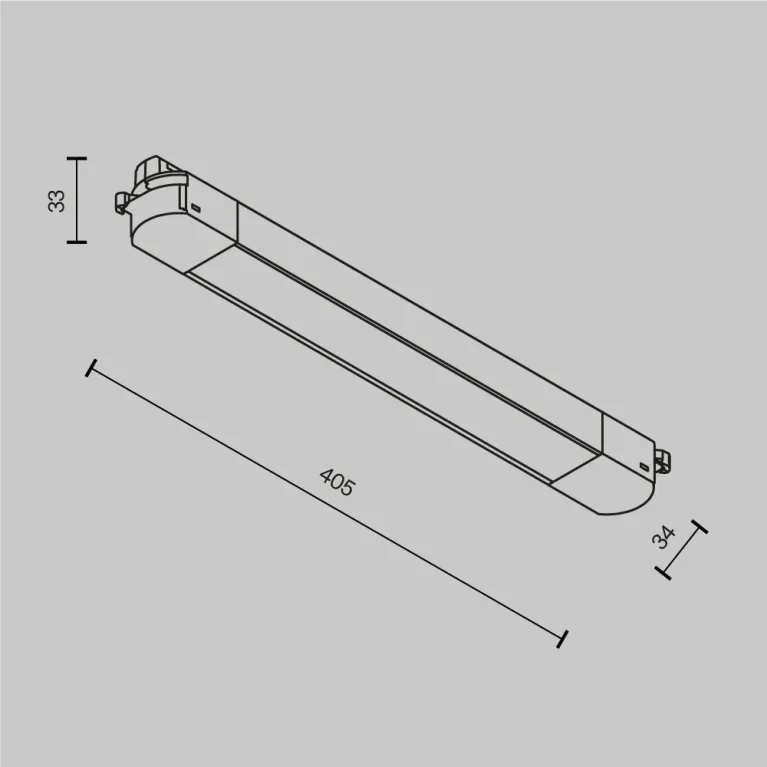Трековый однофазный светильник Maytoni Technical Basis TR000-1-12W4K-B_1 в Нижнем Новгороде