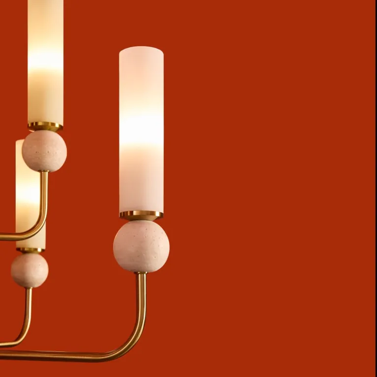 Люстра на штанге Freya Sunspot FR5482CL-08BS в Нижнем Новгороде