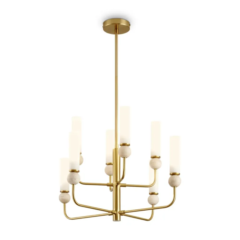 Люстра на штанге Freya Sunspot FR5482CL-08BS в Нижнем Новгороде