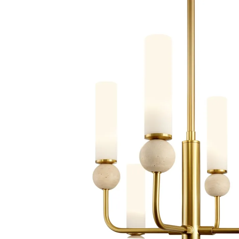 Люстра на штанге Freya Sunspot FR5482CL-08BS в Нижнем Новгороде