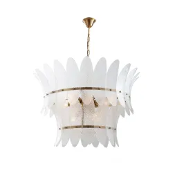 Подвесная люстра iLamp Gramercy 15602-11 ANB+CL