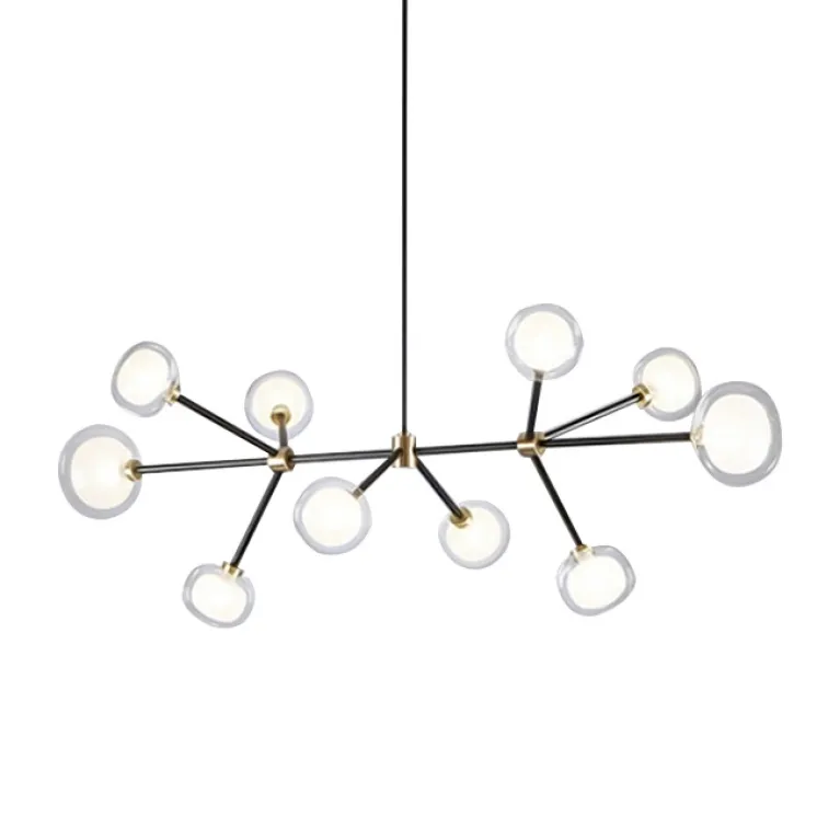 Подвесной светильник Delight Collection Nabila 10101P/10 black/gold в Нижнем Новгороде