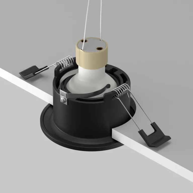 Встраиваемый светильник Maytoni Technical Slim DL027-GU10-B в Нижнем Новгороде