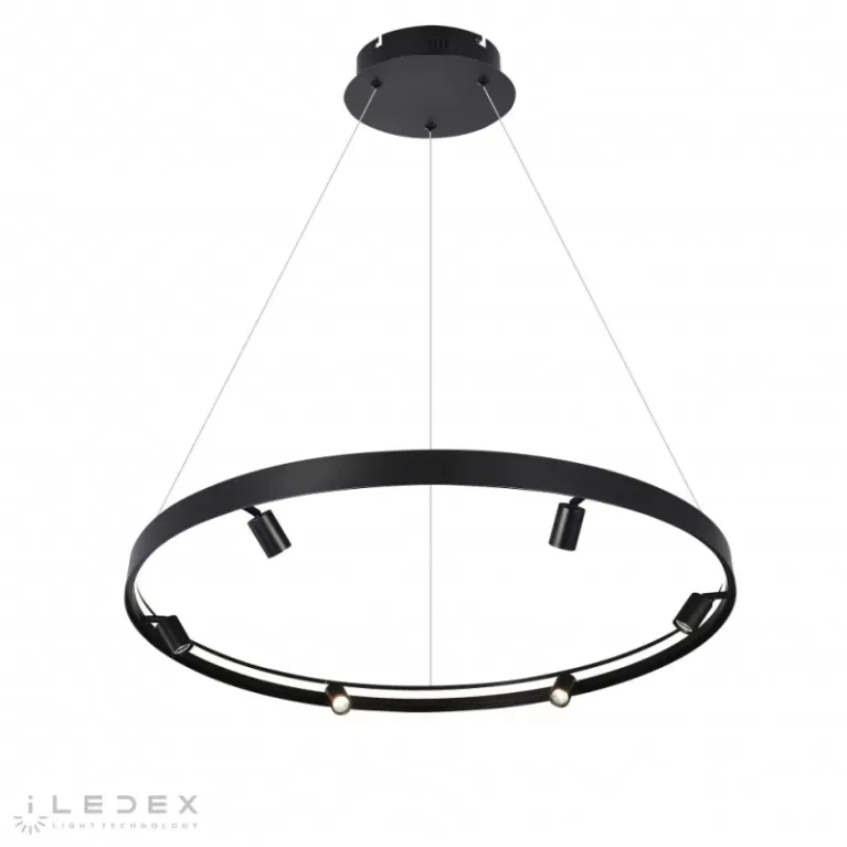 Подвесная люстра iLedex Vision 2060-D1000 BK в Нижнем Новгороде