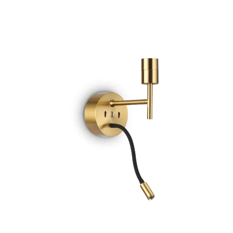 Гибкое бра Ideal lux SET UP MAP2 OTTONE 259857 в Нижнем Новгороде