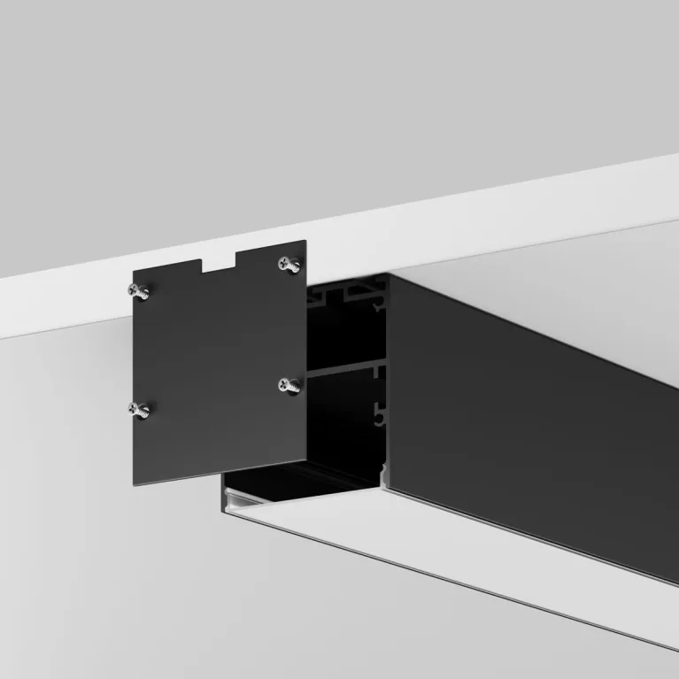 Комплект заглушек для профиля 5050 2шт Maytoni Led Strip ALM-5050T-B-EC 642047 в Нижнем Новгороде