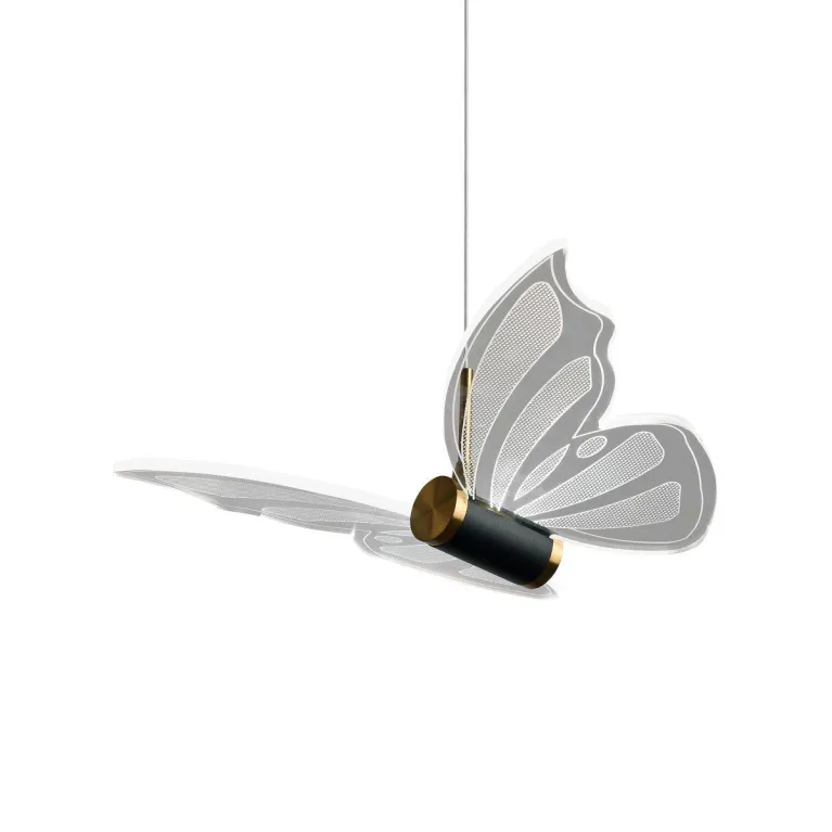 Подвесной светодиодный светильник Natali Kovaltseva Butterflies Led Lamps 81367 Gold в Нижнем Новгороде