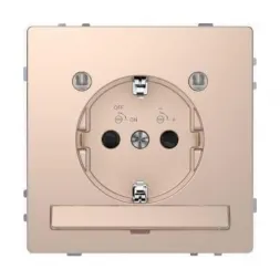 Розетка Schneider Electric Merten D-Life 16A с/з и LED модулем MTN2304-6051