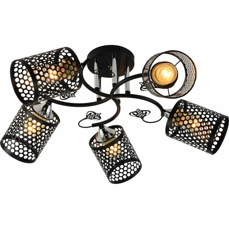 Потолочная люстра Reluce 11320-0.3-05 BK+CR в Нижнем Новгороде