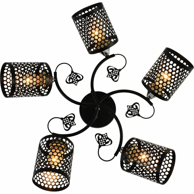 Потолочная люстра Reluce 11320-0.3-05 BK+CR в Нижнем Новгороде