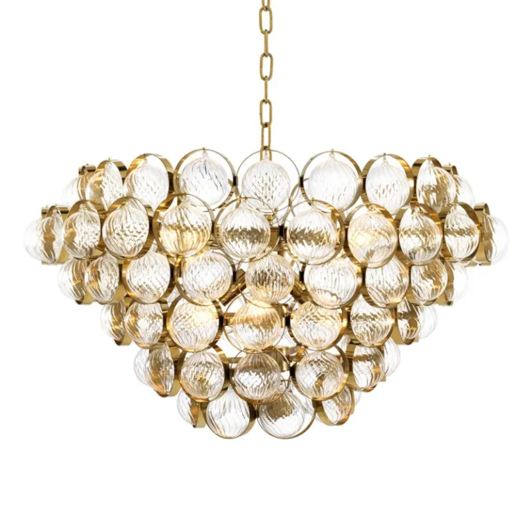 Подвесная люстра Delight Collection Opera KM0930P-8 brass в Нижнем Новгороде