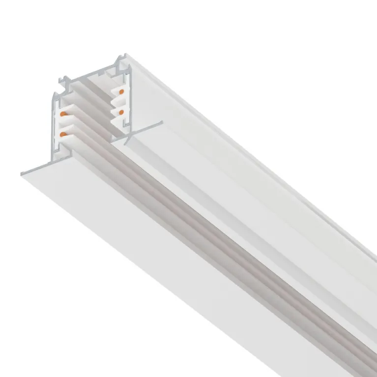 Шинопровод четырехконтактный трехфазный встраиваемый (круглые медные жилы) 2м Lightstar 503028-R в Нижнем Новгороде