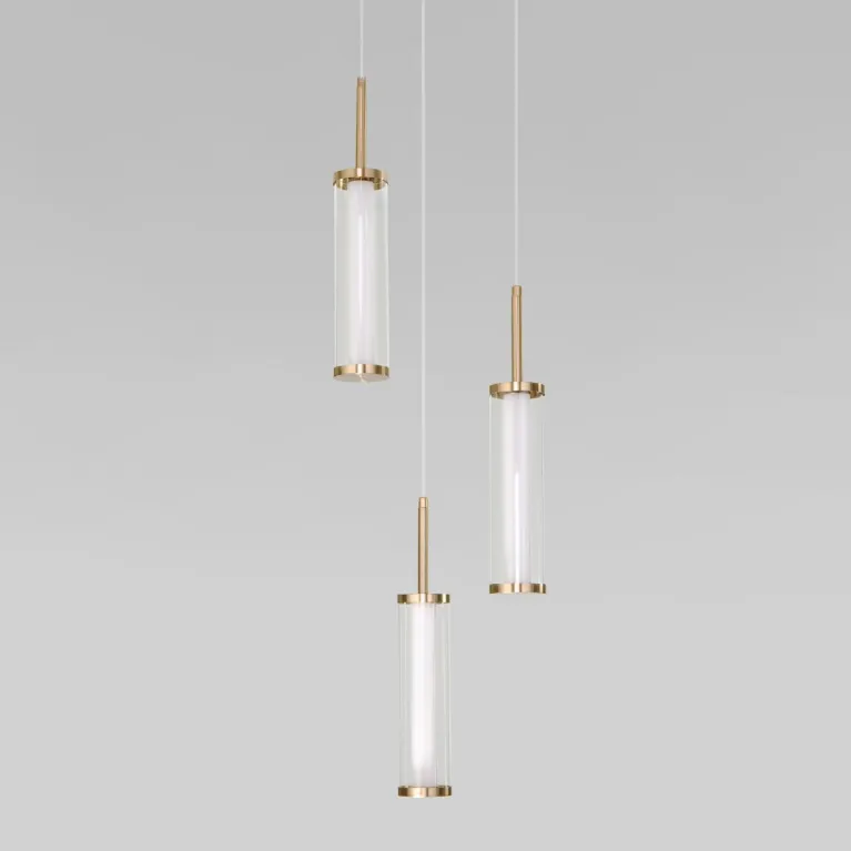 Подвесной светильник Eurosvet Stark 50386/3 LED латунь a067954 в Нижнем Новгороде