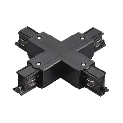 Соединение крестовое с подводом питания к треку 5040xx-(F)/(R) Lightstar Quattro 504147-FR