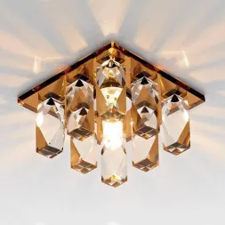 Встраиваемый светильник Ambrella light Desing D1049 CH+BR CL