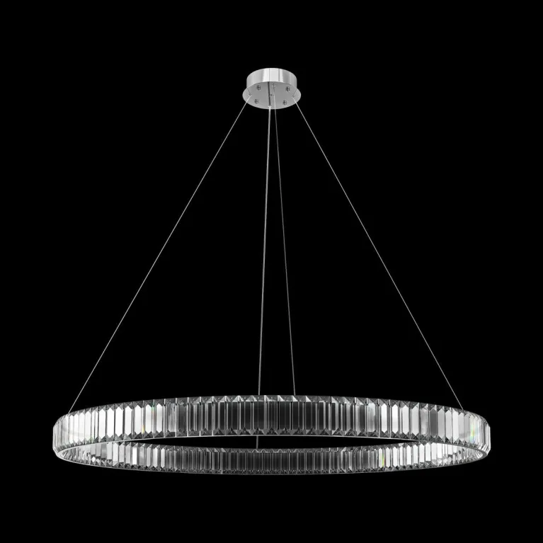 Подвесной светодиодный светильник Loft IT Crystal ring 10135/1000 Chrome в Нижнем Новгороде