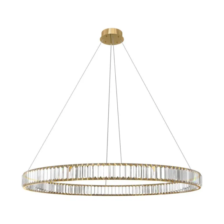 Подвесной светодиодный светильник Loft IT Crystal ring 10135/1000 Gold в Нижнем Новгороде