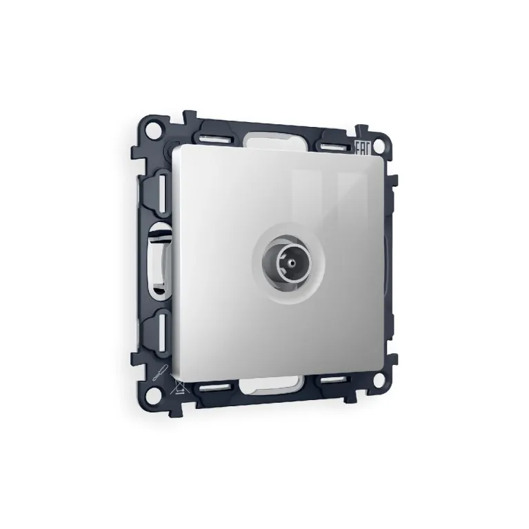 Комплект механизма TV розетки оконечной 50-870 MHz 1dB Ambrella Volt Alfa MA413010 в Нижнем Новгороде