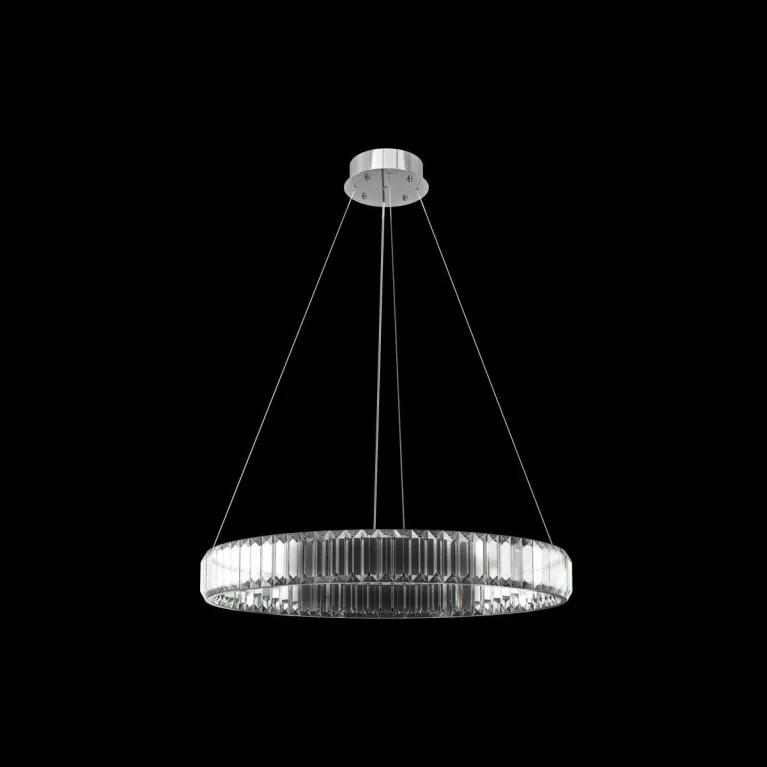 Подвесной светодиодный светильник Loft IT Crystal ring 10135/600 Chrome в Нижнем Новгороде