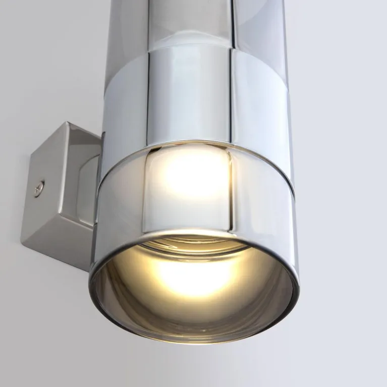 Настенный светодиодный светильник Eurosvet Watford 40021/1 LED хром/дымчатый в Нижнем Новгороде