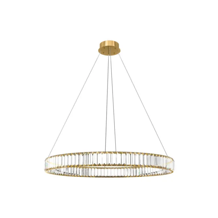 Подвесной светодиодный светильник Loft IT Crystal ring 10135/800 Gold в Нижнем Новгороде
