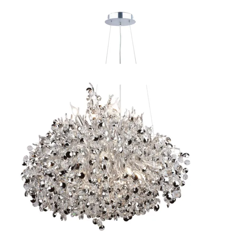 Подвесная люстра AM Group FACETED SP21 SILVER в Нижнем Новгороде