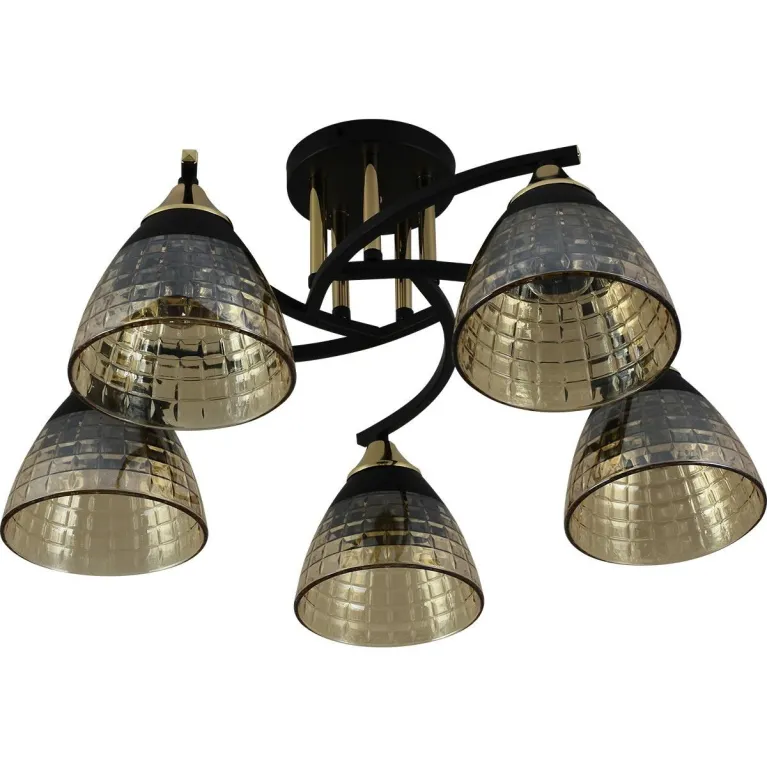 Потолочная люстра Reluce 11384-0.3-05B BK+FGD в Нижнем Новгороде