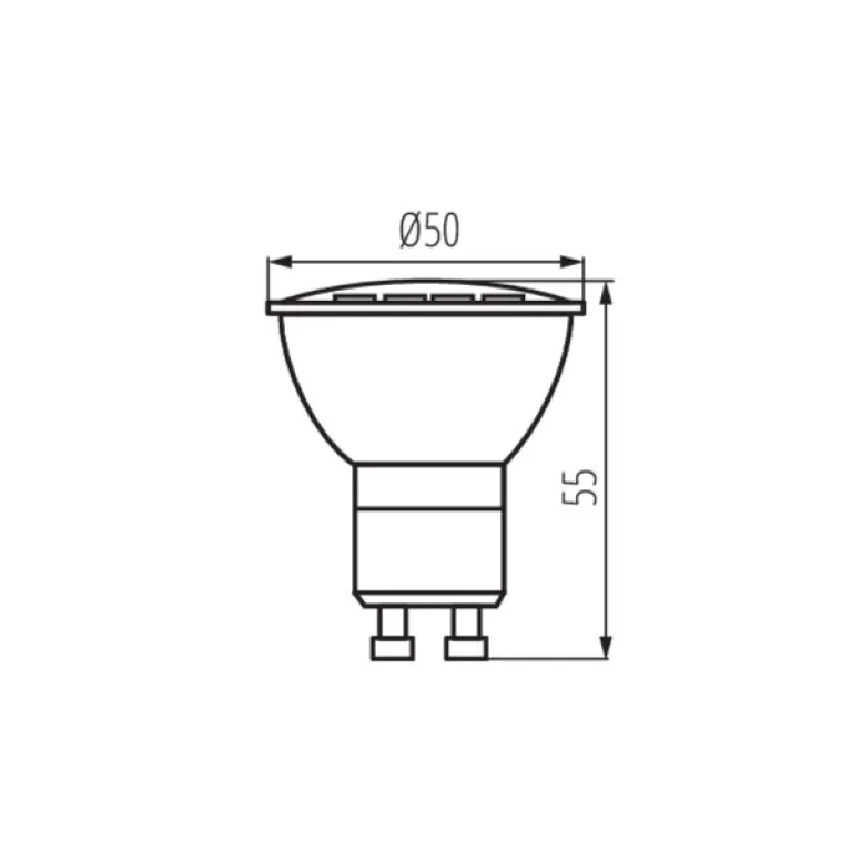 Лампа светодиодная Kanlux LED24 GU10 3,6W 2700-3200К 19251 в Нижнем Новгороде