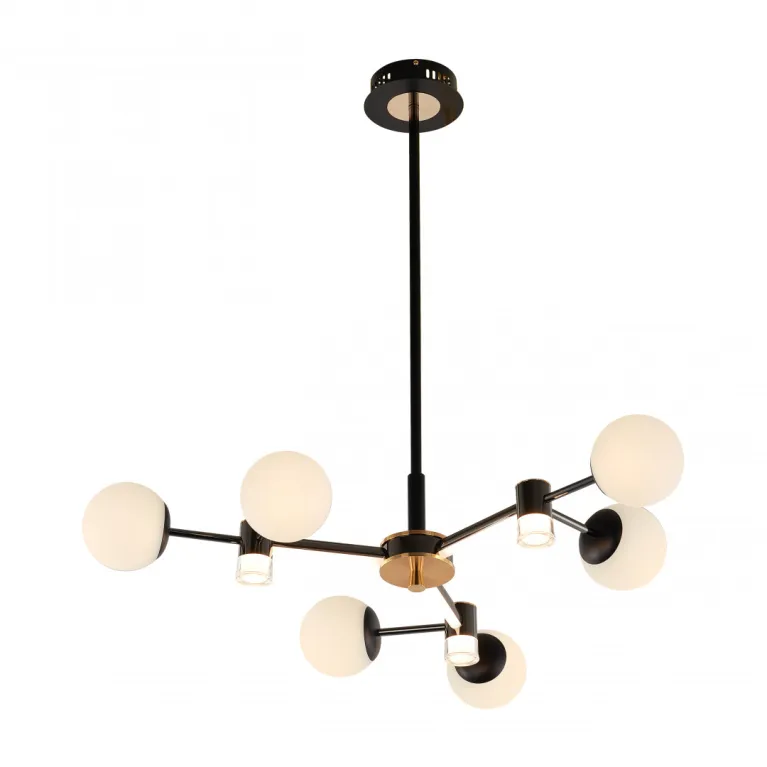 Подвесной светильник Arte Milano Ferrara 277010/6 BK/GD в Нижнем Новгороде