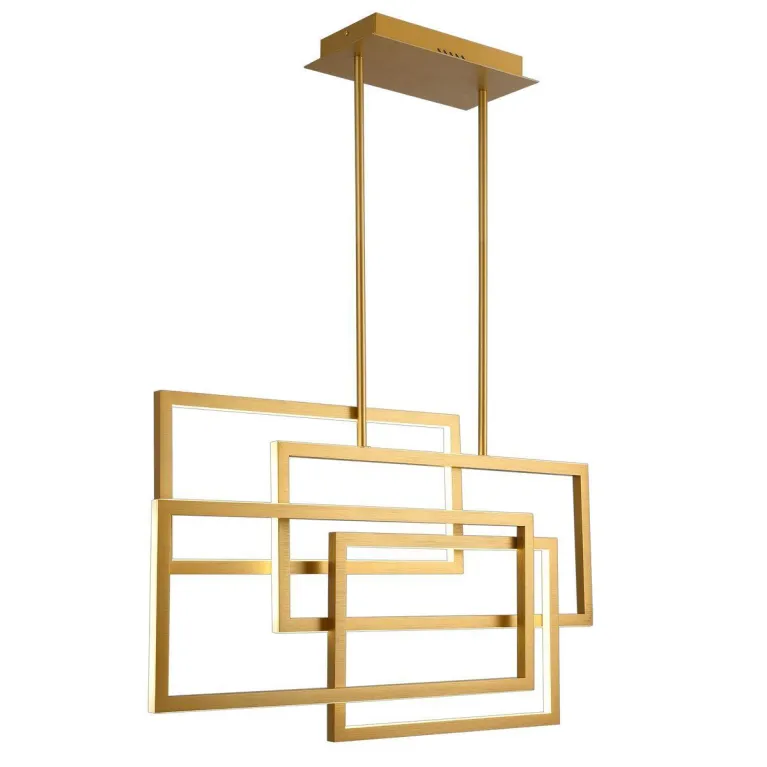 Подвесной светодиодный светильник Natali Kovaltseva Loft Led Lamps 81128 Gold в Нижнем Новгороде