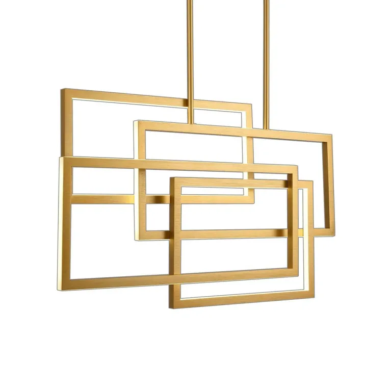 Подвесной светодиодный светильник Natali Kovaltseva Loft Led Lamps 81128 Gold в Нижнем Новгороде
