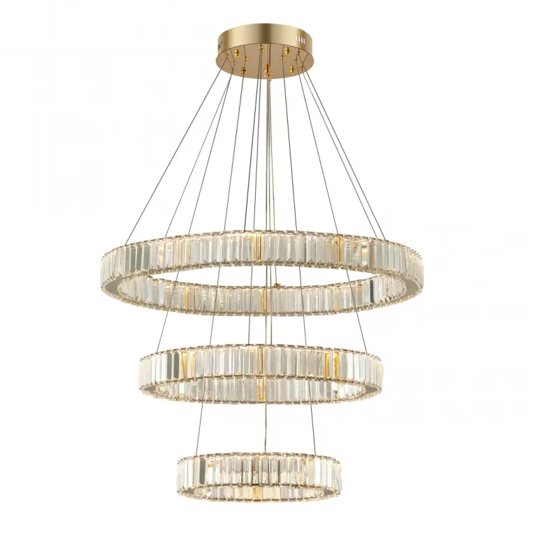 Подвесной светильник Arte Milano AM 9018B.D800+600+400.H1350.LED G в Нижнем Новгороде