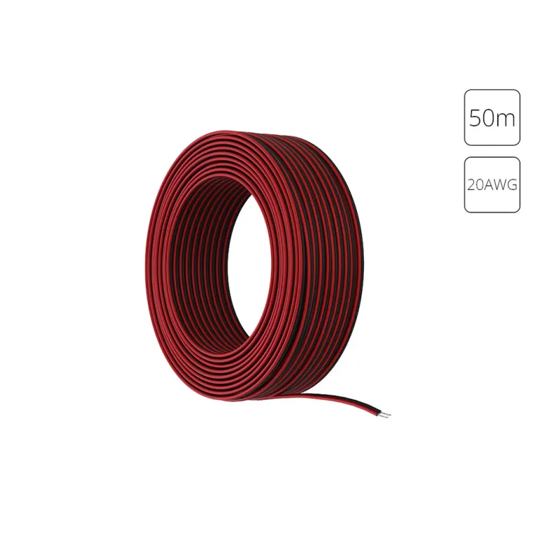Провод 2-жильный для одноцветной светодиодной ленты 50м, 20AWG Arte lamp Strip-Accessories A20-2W в Нижнем Новгороде