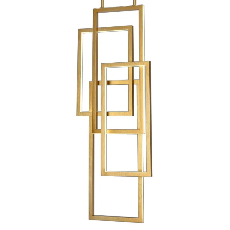 Подвесной светодиодный светильник Natali Kovaltseva Loft Led Lamps 81128/1C Gold в Нижнем Новгороде