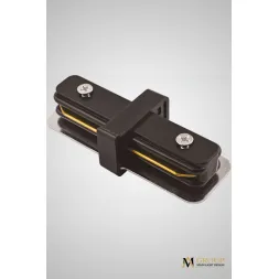 Прямой соединитель для встраиваемого однофазного шинопровод AM Group AM176V BK