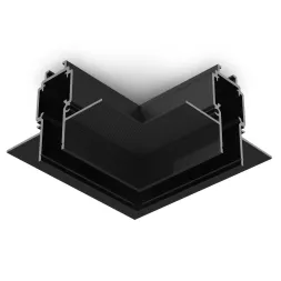 Коннектор угловой для встраиваемого магнитного шинопровода Ambrella Light Track System GL1971