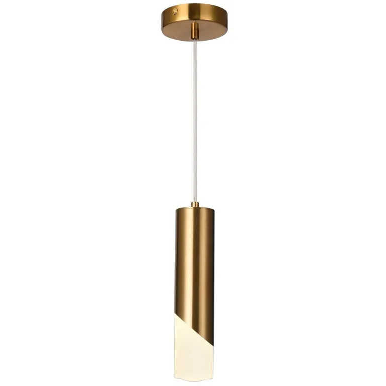 Подвесной светодиодный светильник Natali Kovaltseva Loft Led Lamps 81355 Gold Satin в Нижнем Новгороде