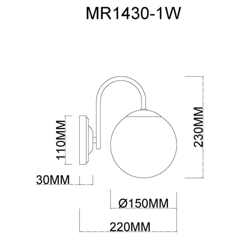 Бра MyFar Kate MR1430-1W в Нижнем Новгороде