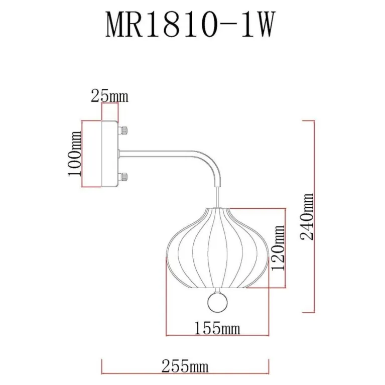Бра MyFar Katrin MR1810-1W в Нижнем Новгороде