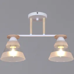 Потолочный светильник Reluce 01630-0.3-02 WH+WOOD