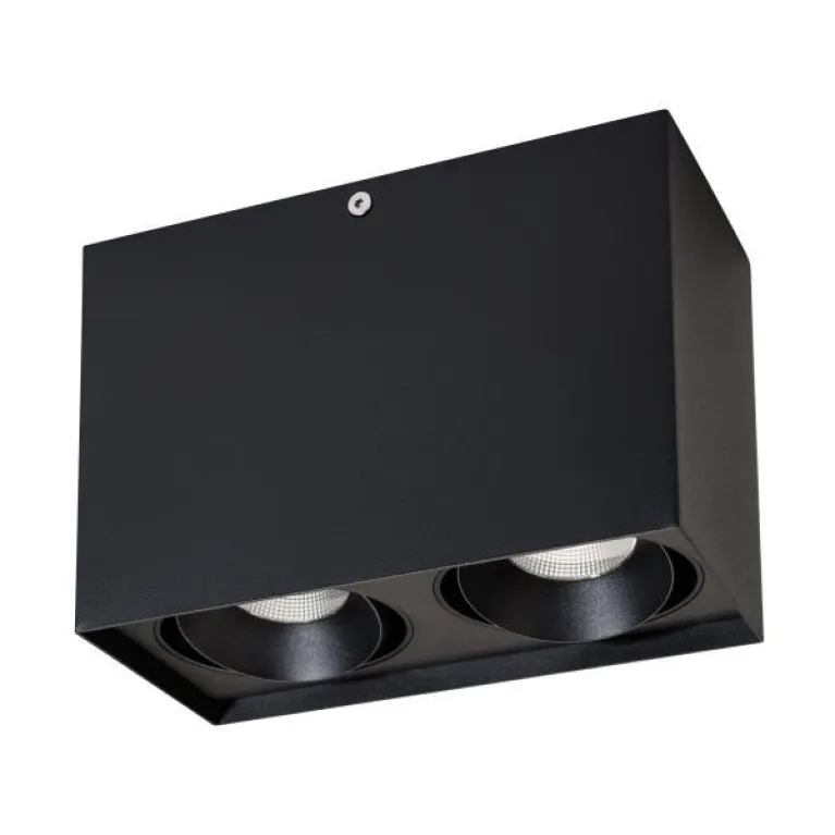 Потолочный светодиодный светильник Arlight SP-Cubus-S100x200BK-2x11W Warm White 40deg 023085(1) в Нижнем Новгороде
