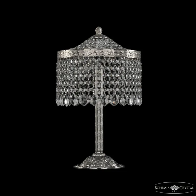 Настольная лампа Bohemia Ivele Crystal 19201L6/25IV Ni Leafs в Нижнем Новгороде