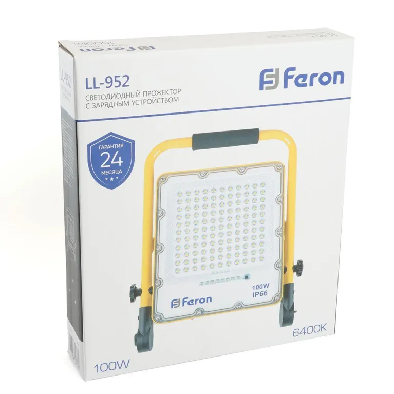 Светодиодный прожектор Feron LL-952 18650 6400K 48677 в Нижнем Новгороде