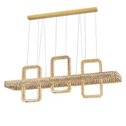 Подвесной светодиодный светильник Newport 8230 8233+1/S gold new М0066958